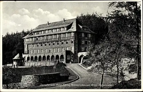 Ak Helmarshausen Bad Karlshafen Hessen, Sanatorium Haus Kleine 