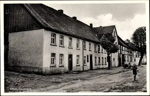 Ak Affeln Neuenrade im Sauerland, Gasthof Carl Willecke