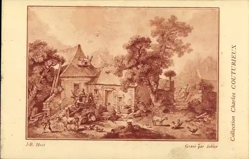 Künstler Ak Huet, Jean Baptiste, Gravé par Jubier, Collection Charles Couturieux