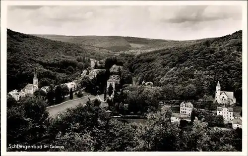 10 alte Ak Schlangenbad im Taunus Hessen, diverse Ansichten