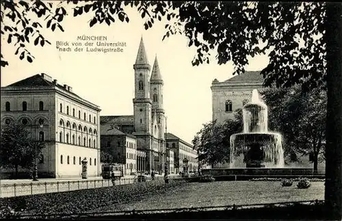 10 alte Ak München Bayern, diverse Ansichten