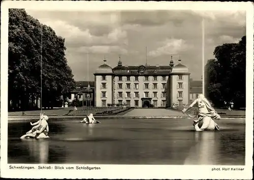 10 alte Ak Schwetzingen Baden Württemberg, diverse Ansichten