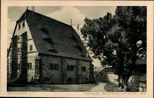 10 alte Ak Rothenburg ob der Tauber Mittelfranken, diverse Ansichten