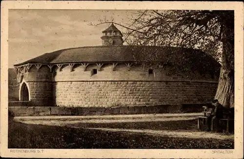 10 alte Ak Rothenburg ob der Tauber Mittelfranken, diverse Ansichten