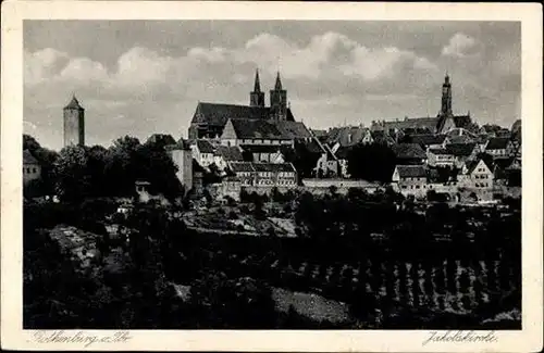 10 alte Ak Rothenburg ob der Tauber Mittelfranken, diverse Ansichten