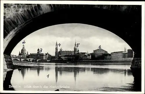 10 alte Ak Dresden, diverse Ansichten