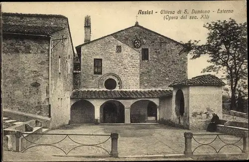 Ak Assisi Umbria, Chiesa di S. Damiano, Esterno