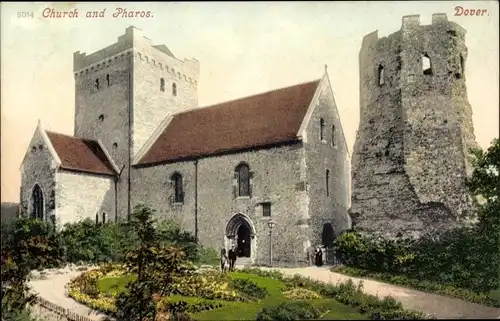 Ak Dover Kent England, Church, Pharos