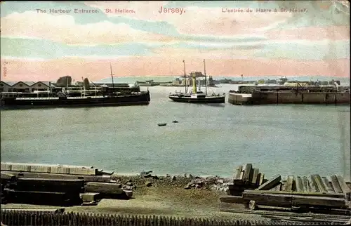 Ak Saint Helier Jersey Kanalinseln, Harbour entrance