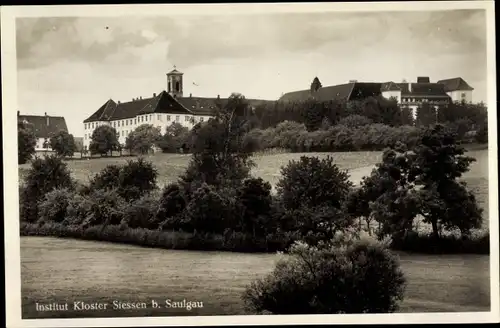Ak Sießen Bad Saulgau in Oberschwaben, Institut Kloster