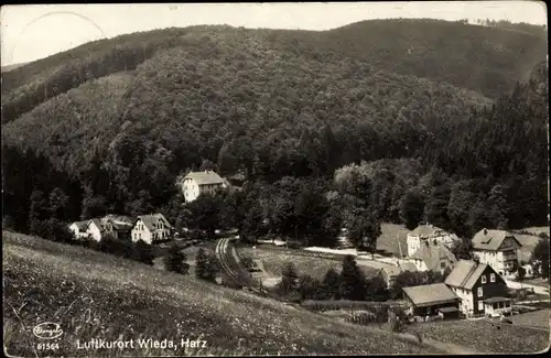 Ak Wieda Walkenried Harz, Ortsansicht 