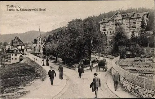 Ak Triberg im Schwarzwald, Schwarzwald Hotel