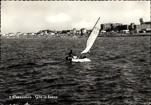 Ak Cesenatico Emilia Romagna Italien, Gite in barca, Segelboot 