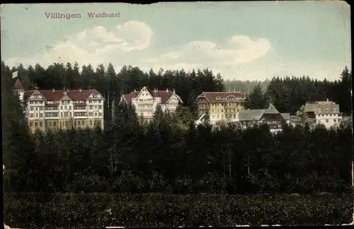 Ak Villingen Schwenningen im Schwarzwald, Waldhotel