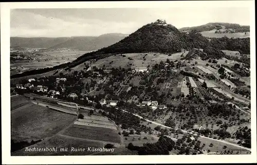 Ak Bechtersbohl Küssaberg in Baden Württemberg, Ruine, Panoramaansicht 