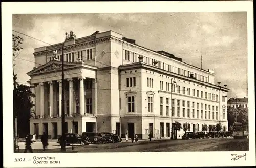 Ak Riga Lettland, Opernhaus, Operas nams