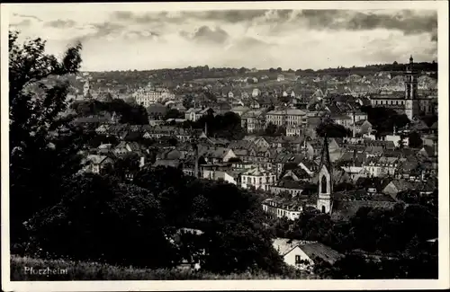 Ak Pforzheim im Schwarzwald, Teilansicht der Stadt, Kirchen