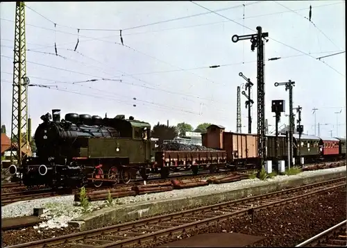 Ak Deutsche Eisenbahn, Dampflokomotive, Strecke Reutlingen-Gönningen, Lok Nr 16