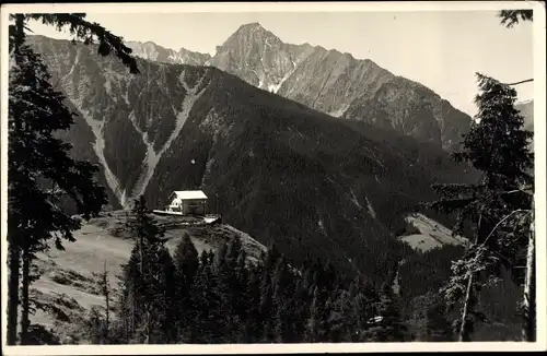 Foto Ak Zillertal Tirol, Steinkogelhaus, Alpen