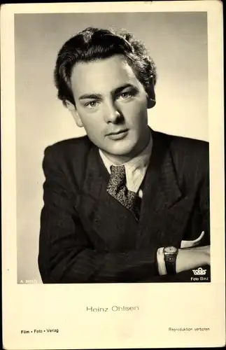 Ak Schauspieler Heinz Ohlsen, Portrait