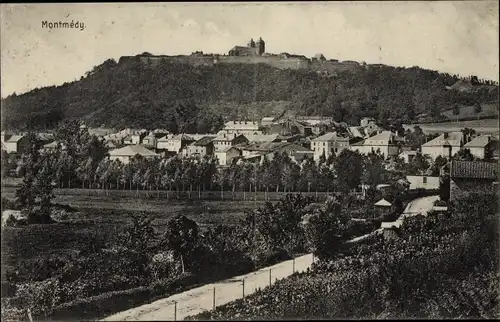 Ak Montmédy Lothringen Meuse, Panorama