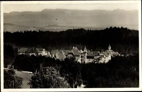 Ak Königsfeld im Schwarzwald Baar Kreis, Panoramablick 