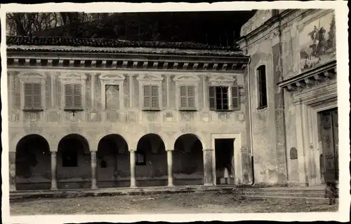 Ak Carona TI Lugano Kt. Tessin Schweiz, Loggia Comunale