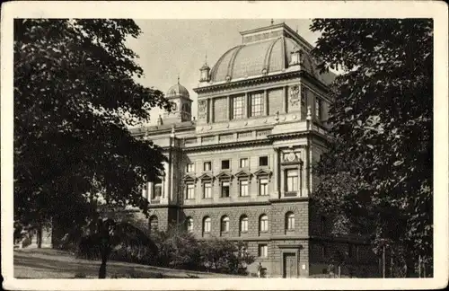 Ak Plzeň Pilsen Stadt, Stadttheater 