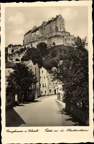 Ak Burghausen in Oberbayern, Mautnerstraße