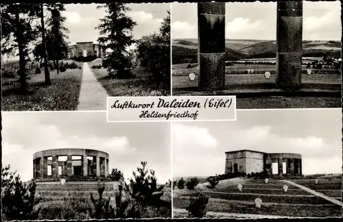 Ak Daleiden Eifel, Heldenfriedhof