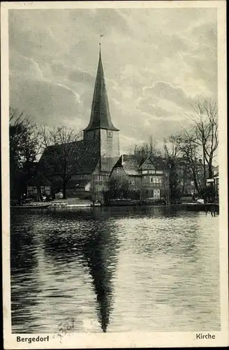 Ak Hamburg Bergedorf, Kirche