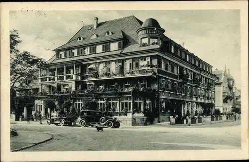 Ak Bad Dürrheim Baden Württemberg, Parkhotel Kreuz, Bes. Ernst Müller