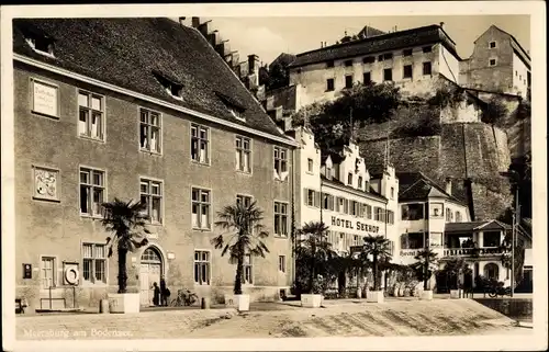 Ak Meersburg am Bodensee Baden Württemberg, Hotel Seehof, Haus Hecht