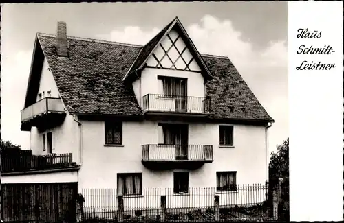 Ak Pottenstein in Oberfranken, Haus Schmitt-Leistner