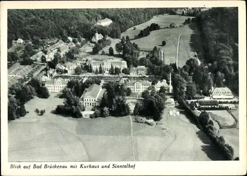 Ak Bad Brückenau in Unterfranken, Kurhaus und Sinntalhof