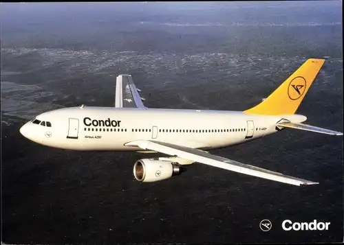 Ak Condor Airbus A 310 203, D AICP, Passagierflugzeug