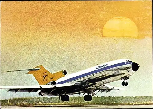 Ak Condor Europa Jet Boeing 727 30, Passagierflugzeug
