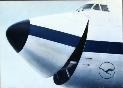 Ak Lufthansa, Flugzeugnase, Passagierflugzeug