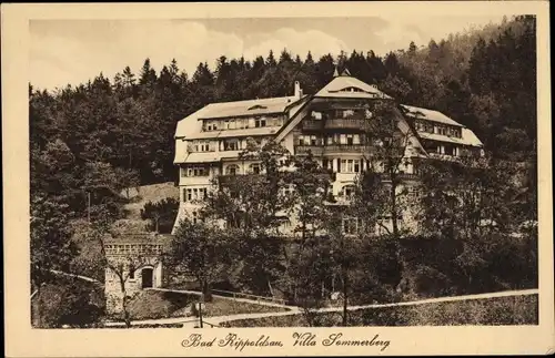 Ak Bad Rippoldsau Schapbach im Schwarzwald, Villa Sommerberg