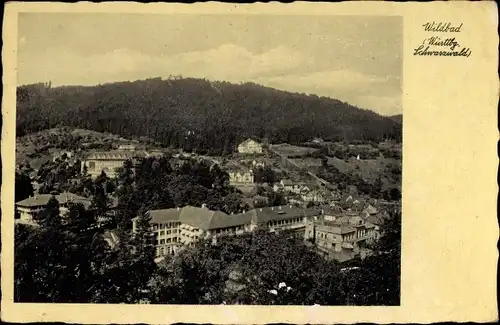 Ak Bad Wildbad Baden Württemberg, Teilansicht