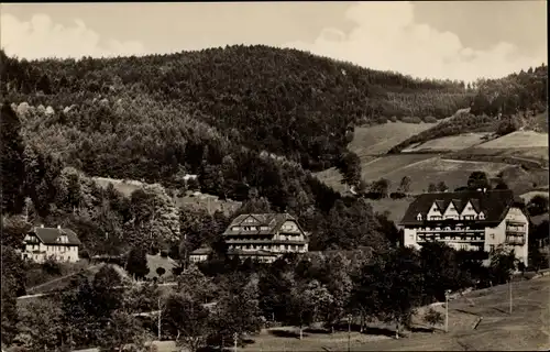 Ak Glottertal im Schwarzwald, Kuranstalt, Umgebung