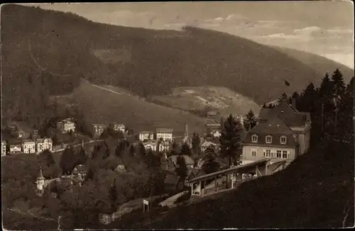 Ak Bad Wildbad im Kreis Calw Baden Württemberg, Ortsansicht 