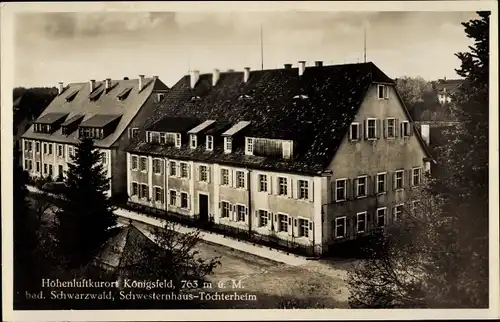 Ak Königsfeld im Schwarzwald, Schwesternhaus, Töchterheim