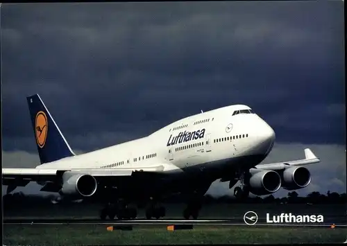 Ak Boeing 747-400, Lufthansa, Passagierflugzeug