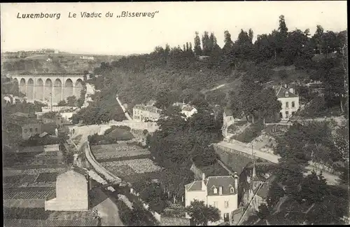 Ak Luxemburg, Le Viaduc du Bisserweg