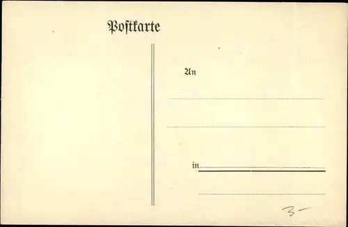 Künstler Ak Richter, Ludwig, Mann beobachtet Liebespaar