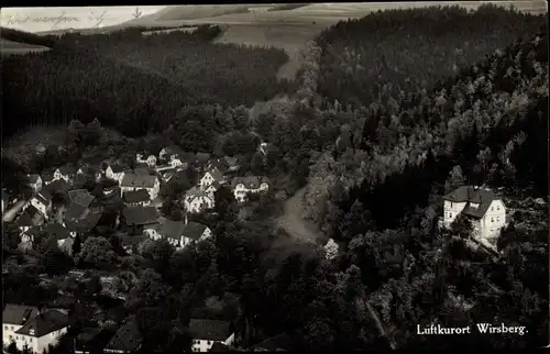 Ak Wirsberg im Frankenwald Bayern, Ortsansicht 