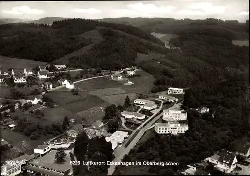 Ak Eckenhagen Reichshof im Oberbergischen Kreis, Ortsansicht 