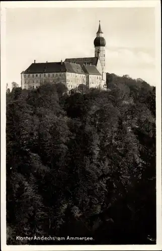 Ak Pöcking in Oberbayern, Kloster Andechs am Ammersee