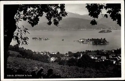 Ak Stresa Borromeo Lago Maggiore Piemonte, le Isole